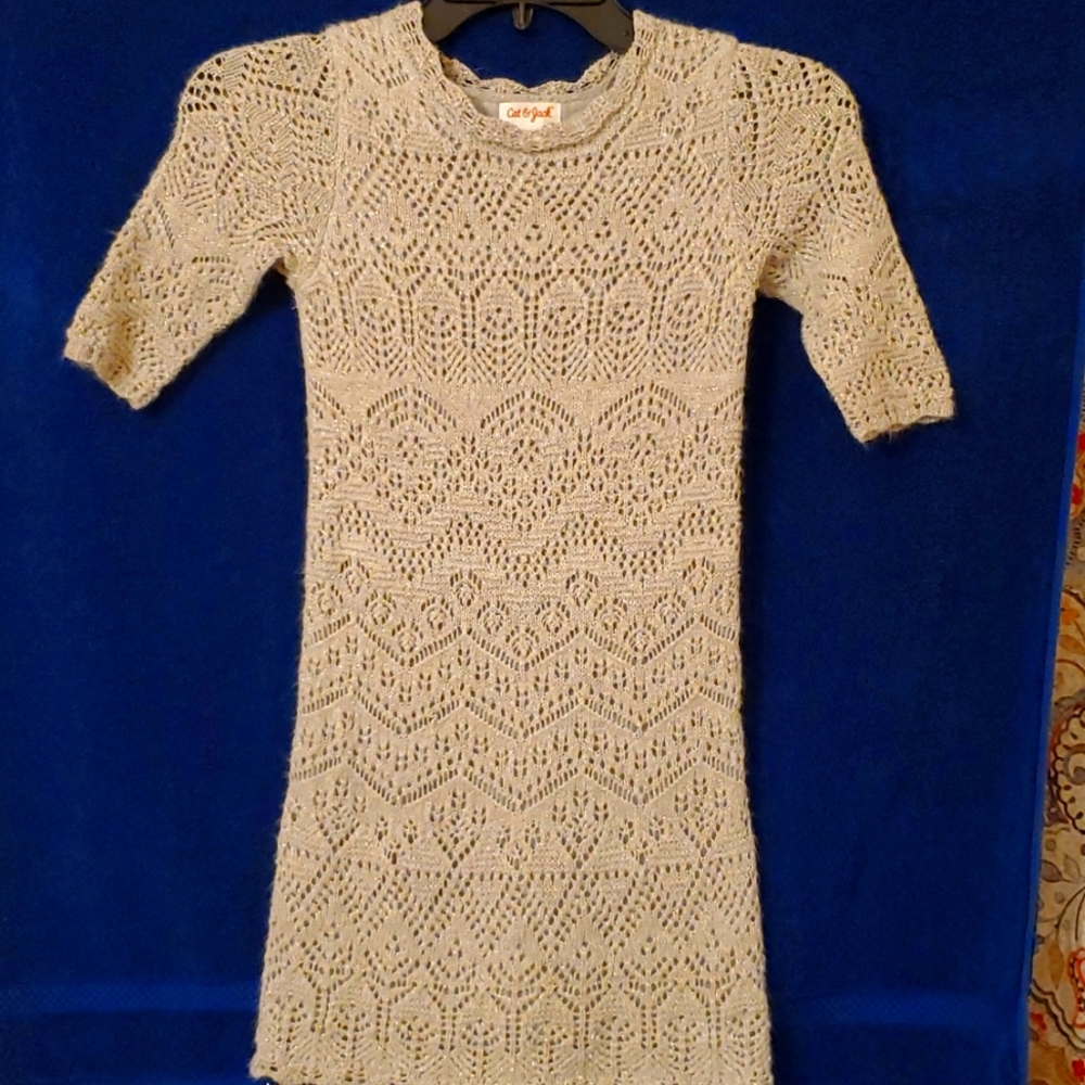 Girls Christmas Dress Size 6/6x Cat & Jack Dress.